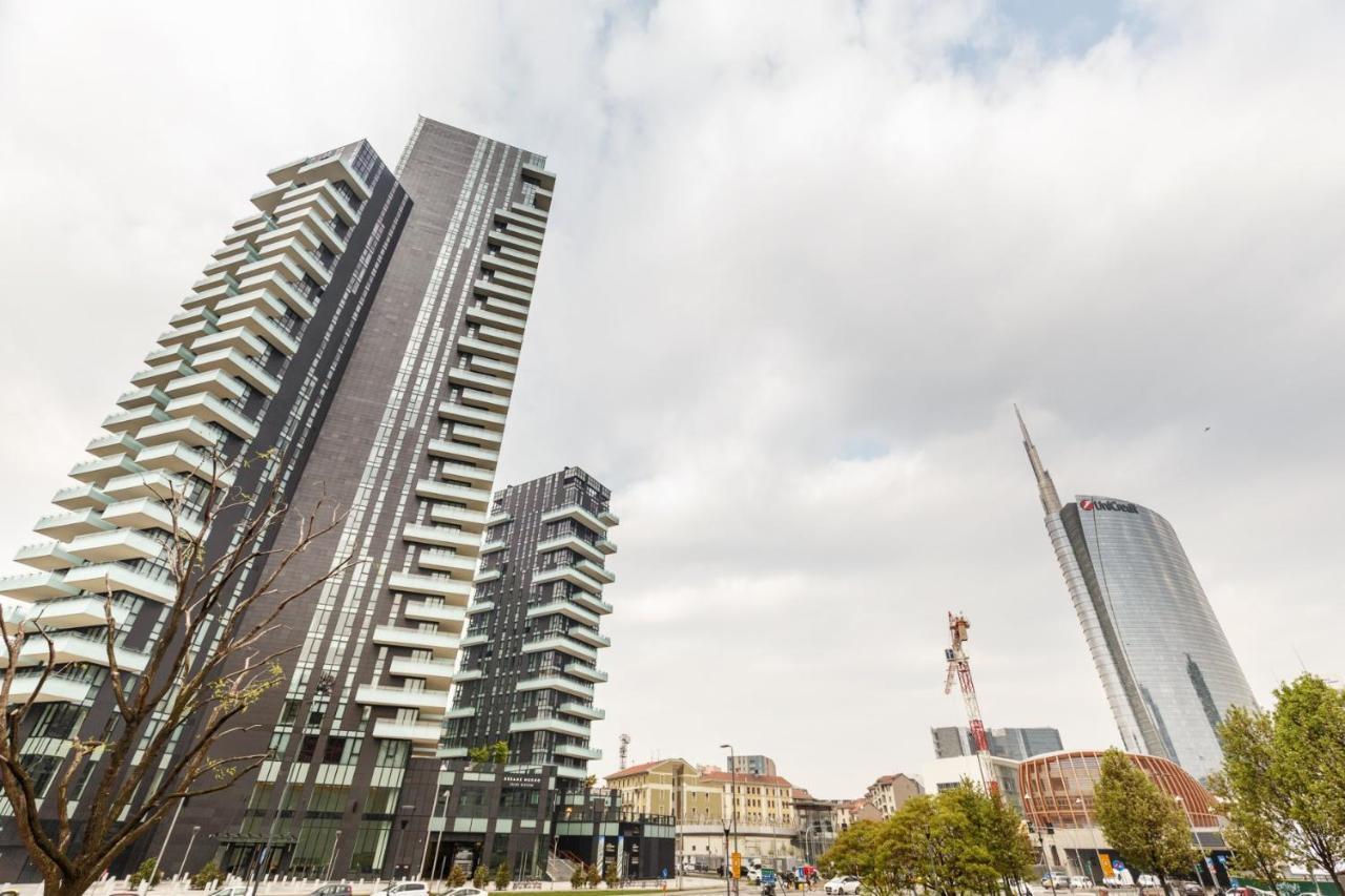 Stylish Elegant Suite In Torre Solaria With Exclusive Milan'S View Exterior foto